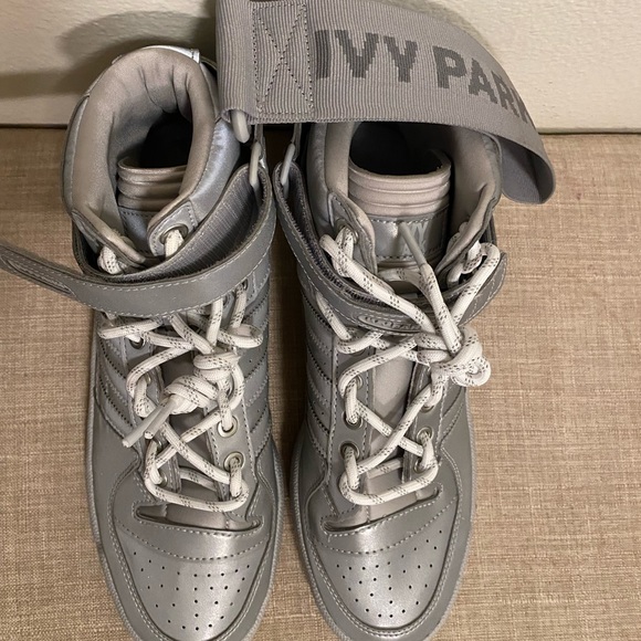 Ivy Park/Adidas x Forum Mid 'Icy Park - Silver Metallic' - Picture 9 of 15